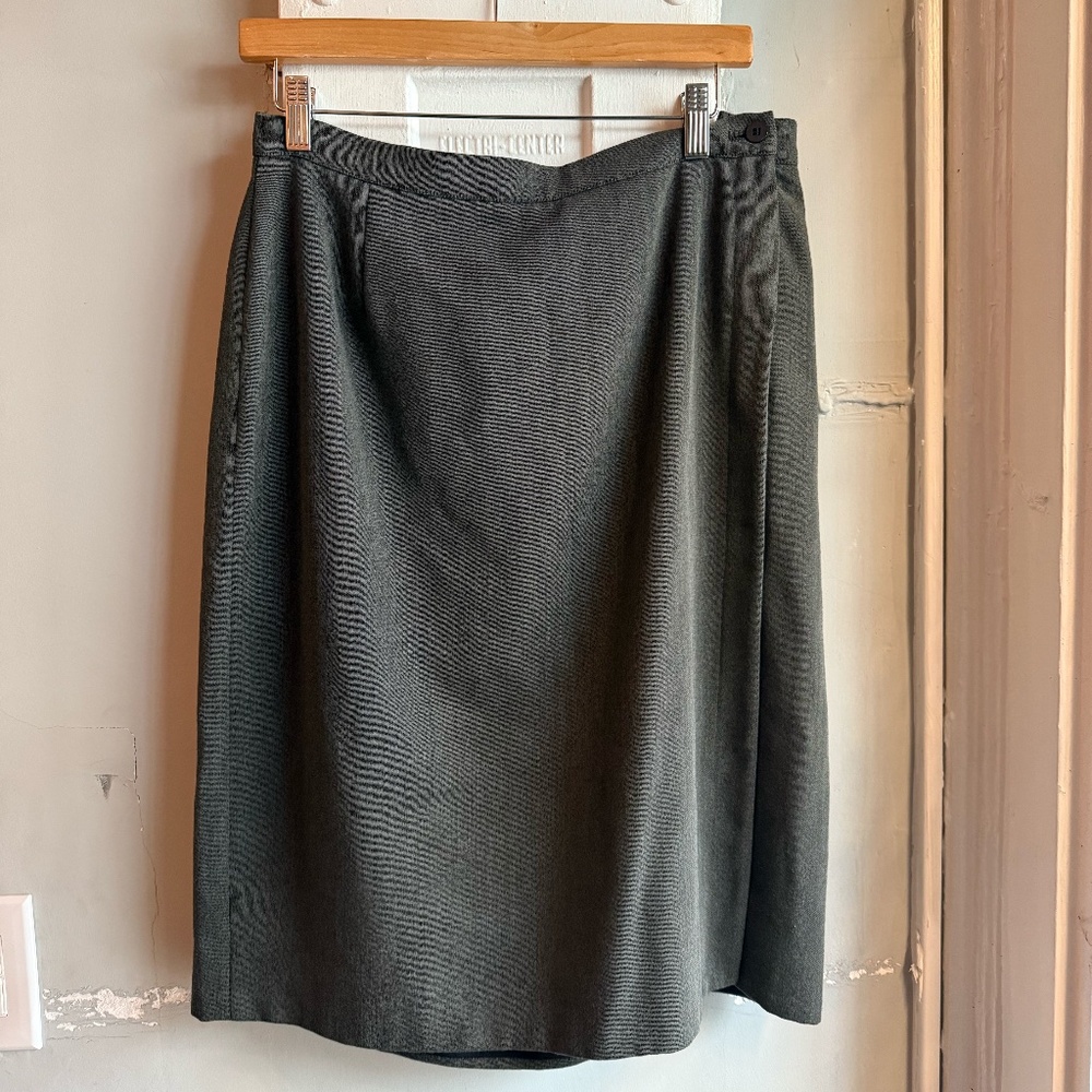 Giorgio Armani Wool Blend Skirt
